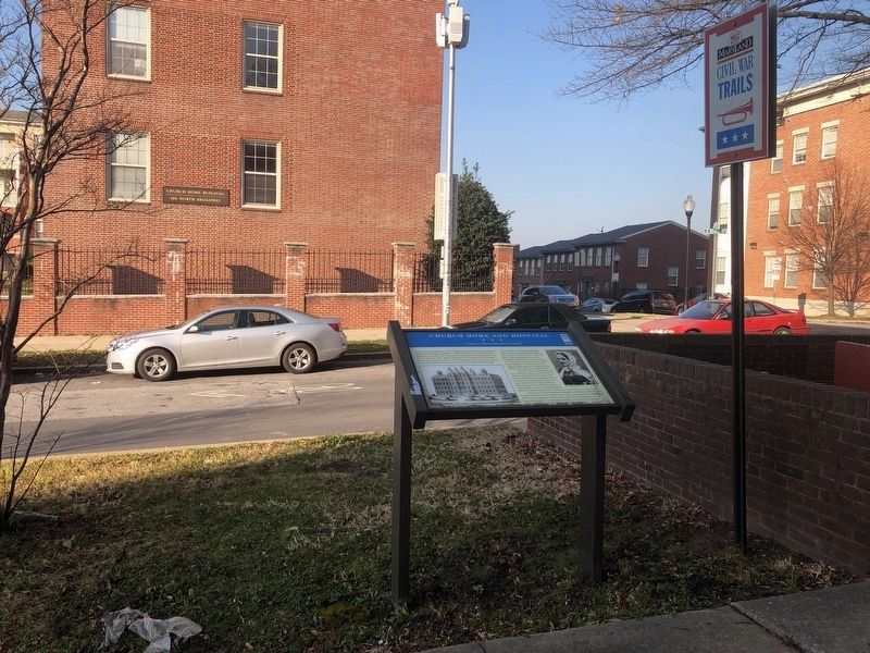 Church Home and Hospital Marker image. Click for full size.