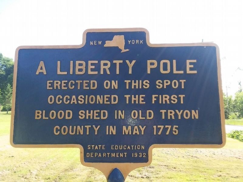 A Liberty Pole Marker image. Click for full size.