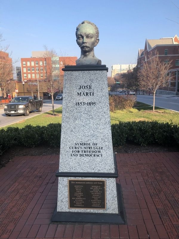 José Martí Marker. Click for full size. José Martí Marker image. Click for full size.