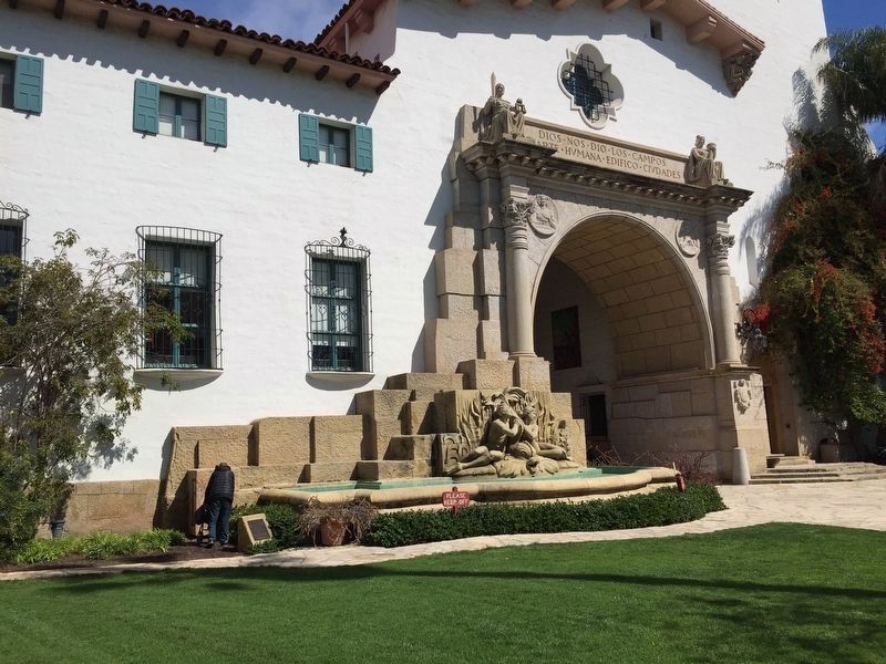 Jose Francisco De Ortega Marker - wider view image. Click for full size.