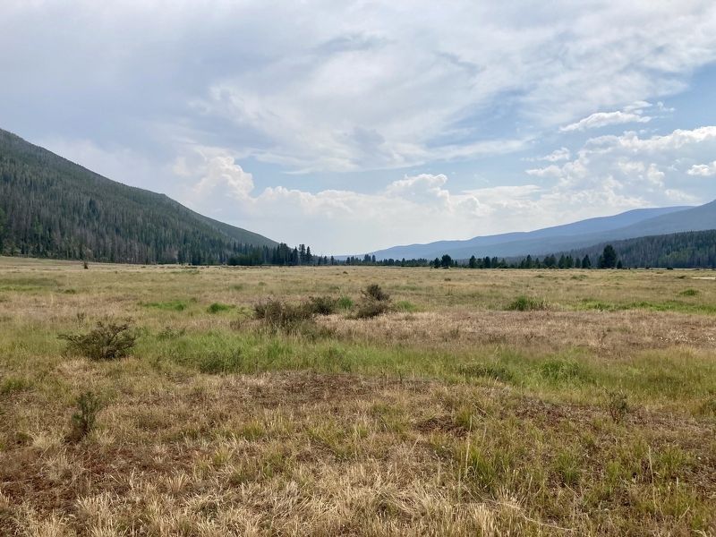 Never Summer Ranch Marker. Click for full size. Never Summer Ranch Marker image. Click for full size.