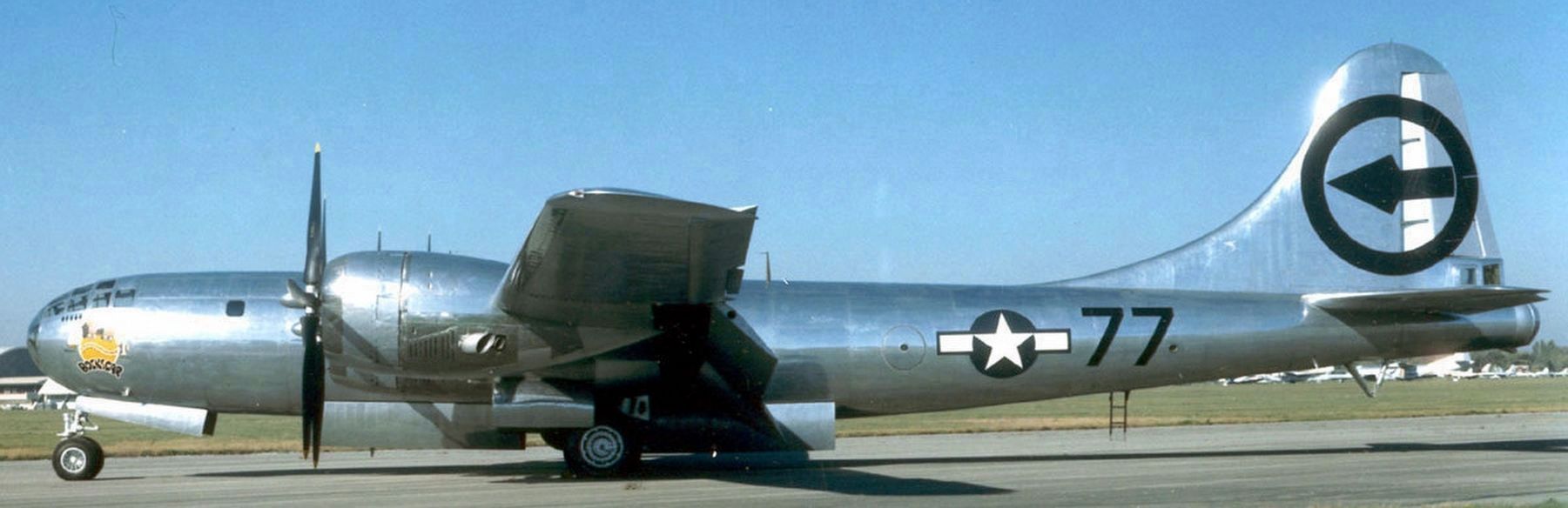 B-29 "Superfortress" "Bockscar" image. Click for full size.