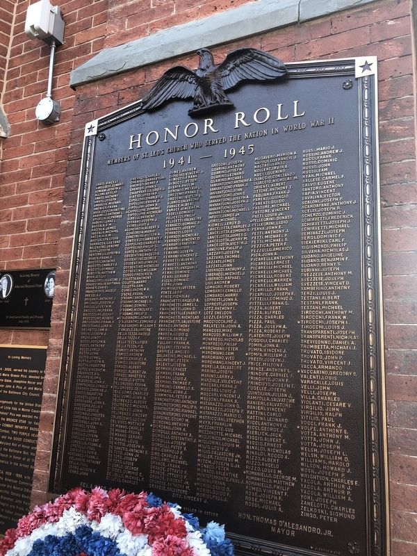 Honor Roll Marker image. Click for full size.