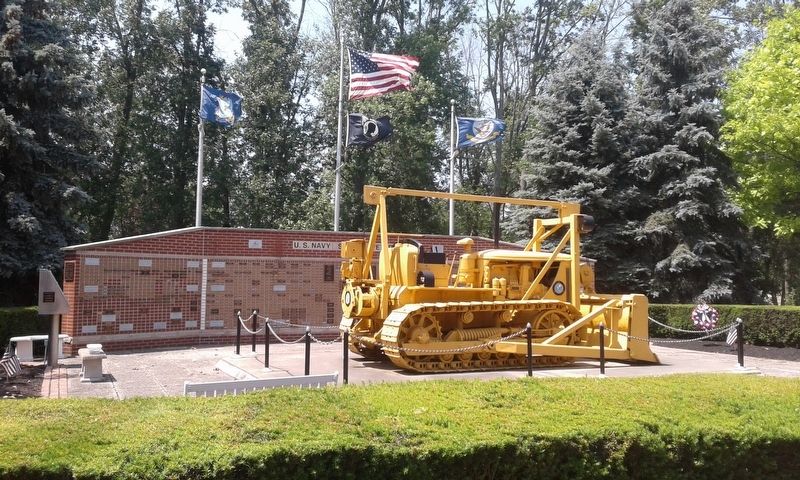 Navy Seabees Memorial Wall image. Click for full size.