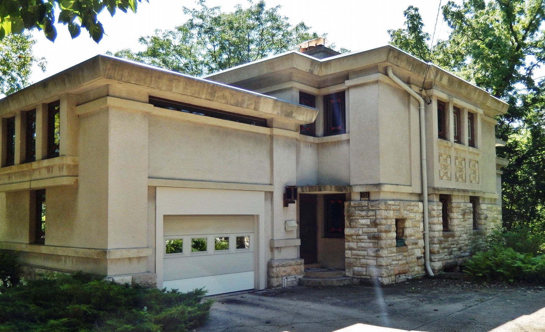 James Blythe House (<i>northwest elevation</i>) image. Click for full size.