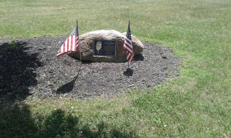 In Memory of Robert J. Clark Marker. Click for full size. In Memory of Robert J. Clark Marker image. Click for full size.
