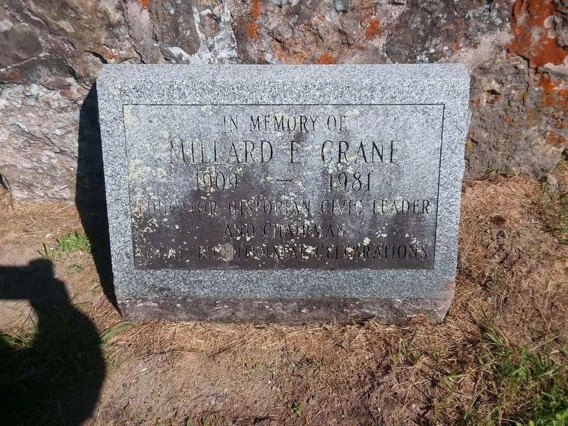 Millard E. Crane Memorial image. Click for full size.