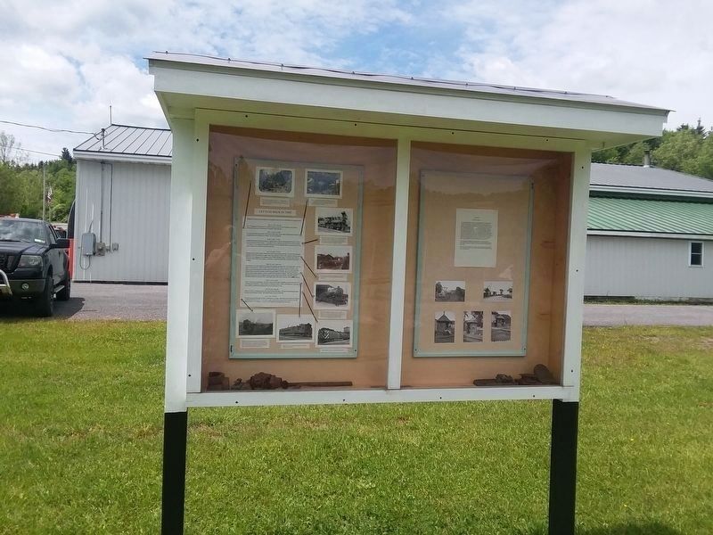 The Syracuse & Chenango Valley Railroad Marker image. Click for full size.
