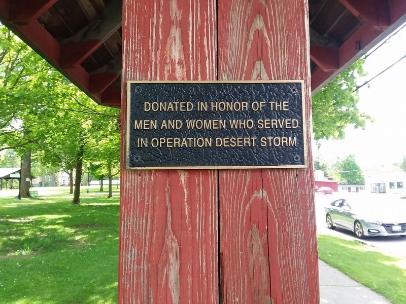 Desert Storm Veterans Memorial. Click for full size. Desert Storm Veterans Memorial image. Click for full size.