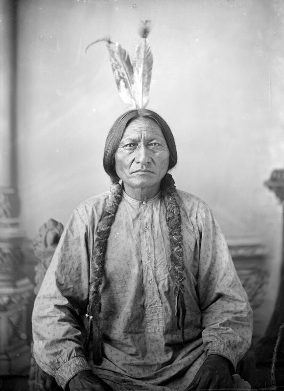 Sitting Bull — Tȟatȟáŋka Íyotake image. Click for full size.
