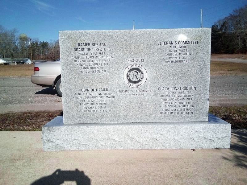 Veterans Plaza Memorial officials and companies. Click for full size. Veterans Plaza Memorial officials and companies image. Click for full size.