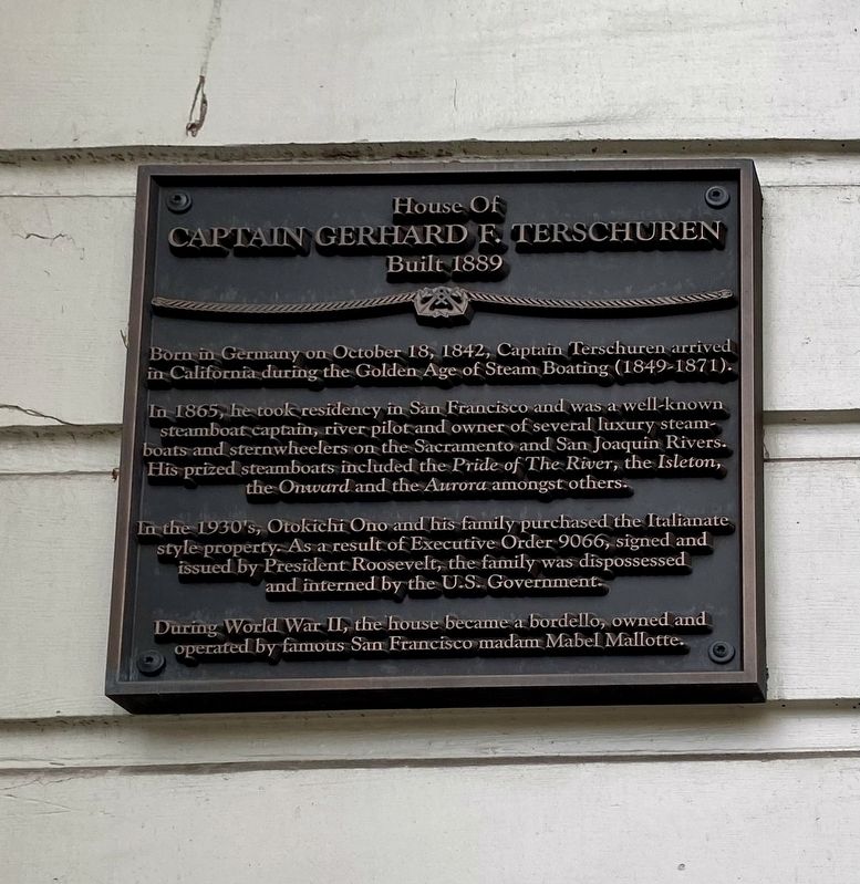 House of Gerhard F. Terschuren Marker. Click for full size. House of Gerhard F. Terschuren Marker image. Click for full size.