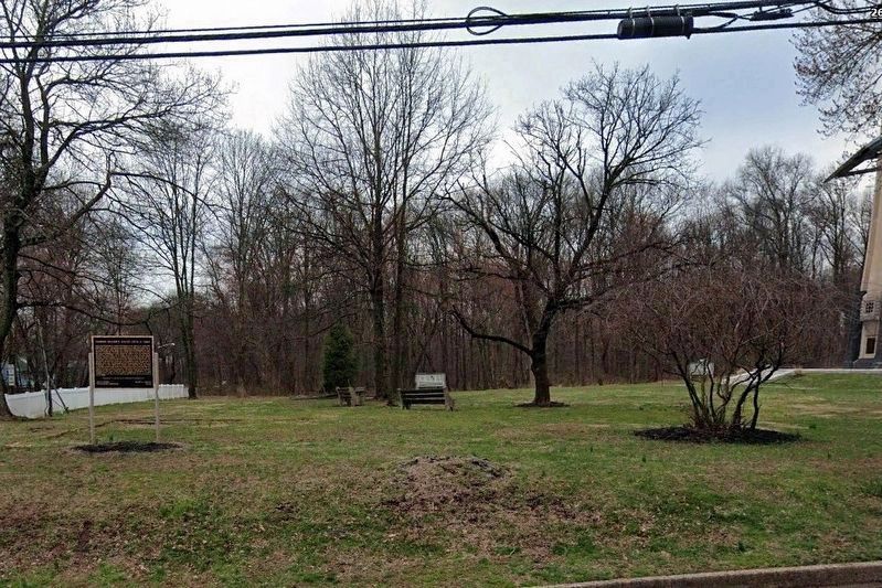 Thomas Alva Edison�s Menlo Park Invention Factory markers site image. Click for full size.