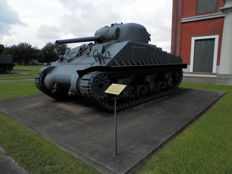 M4A3 "Sherman Tank" Marker image. Click for full size.