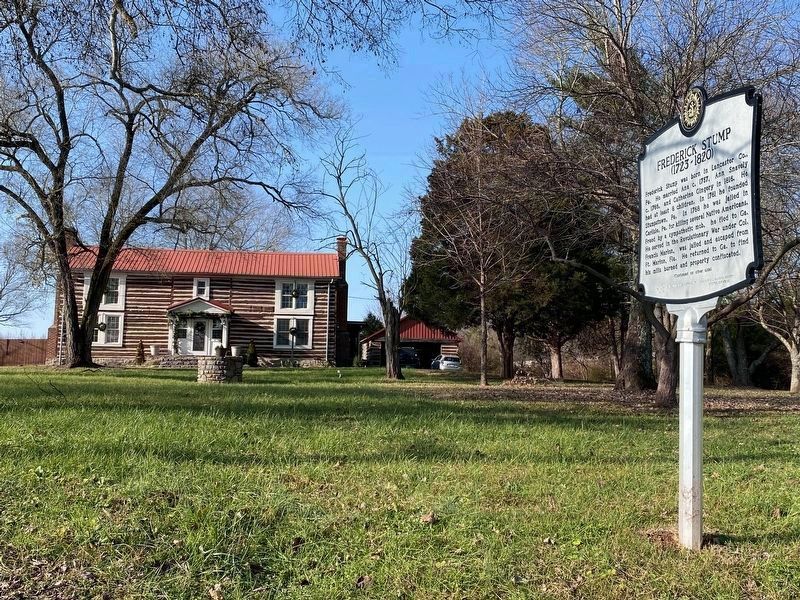 Frederick Stump Marker. Click for full size. Frederick Stump Marker image. Click for full size.