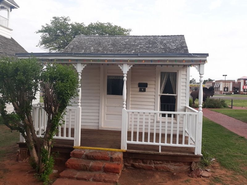 First Wooden Home Marker. Click for full size. First Wooden Home Marker image. Click for full size.