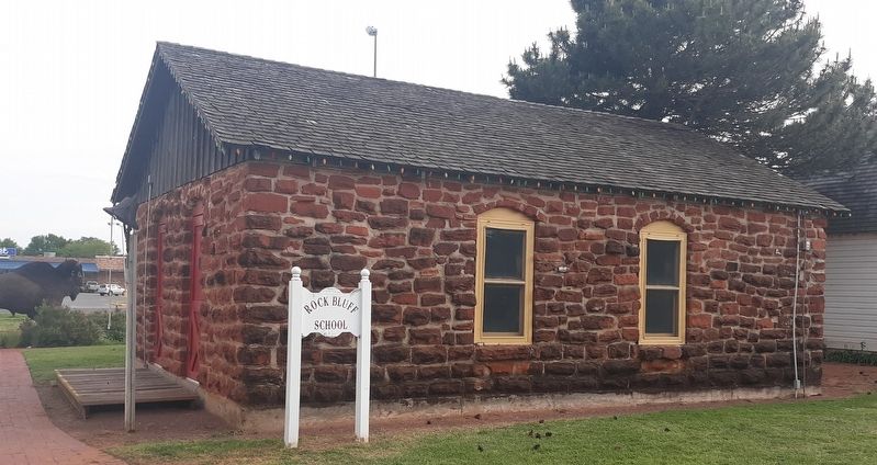 Rock Bluff School. Click for full size. Rock Bluff School image. Click for full size.