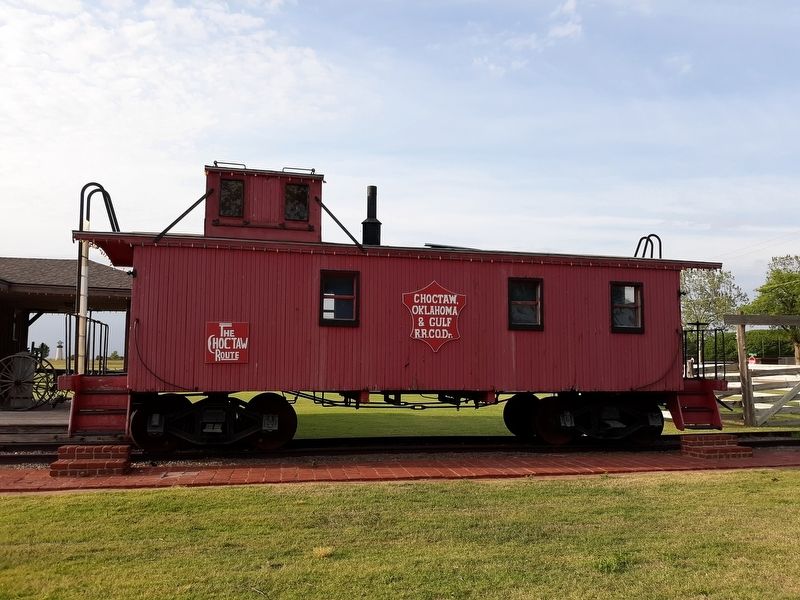 CO&G RR Caboose image. Click for full size.