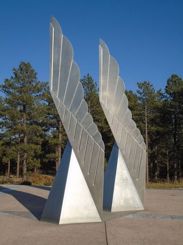 <i>Winged Refuge</i> Sculpture. Click for full size. <i>Winged Refuge</i> Sculpture image. Click for full size.