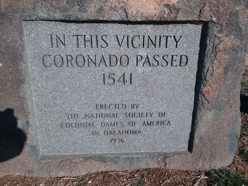 In This Vicinity Coronado Passed 1541 Marker. Click for full size. In This Vicinity Coronado Passed 1541 Marker image. Click for full size.