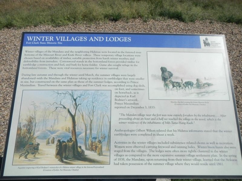 Winter Villages and Lodges Marker image. Click for full size.
