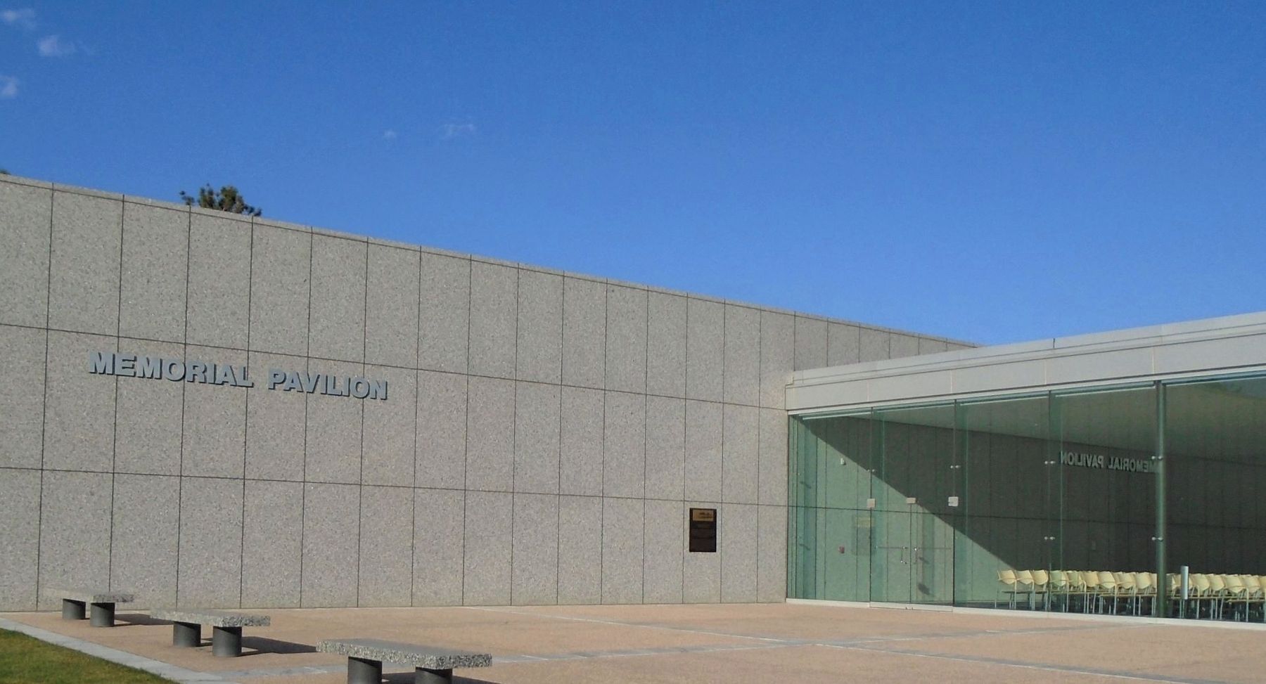 Association of Graduates Memorial Pavilion and Marker. Click for full size. Association of Graduates Memorial Pavilion and Marker image. Click for full size.
