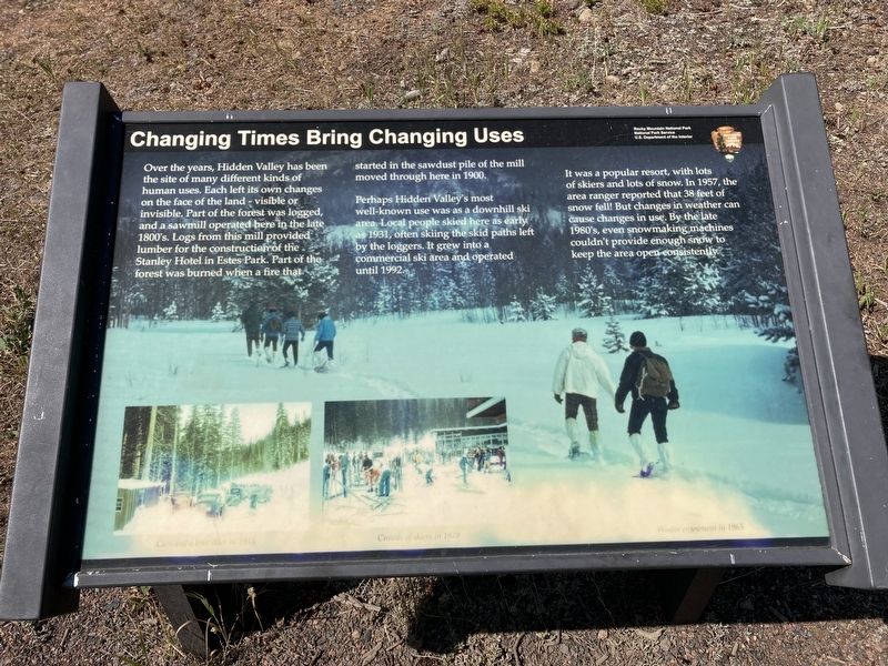 Changing Times Bring Changing Uses Marker. Click for full size. Changing Times Bring Changing Uses Marker image. Click for full size.