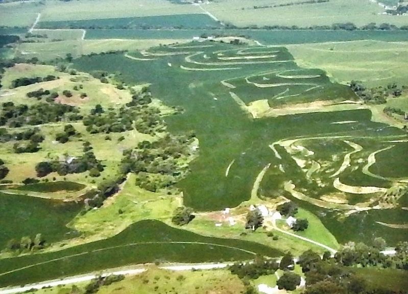 Marker detail: Terraces Help Prevent Erosion. Click for full size. Marker detail: Terraces Help Prevent Erosion image. Click for full size.