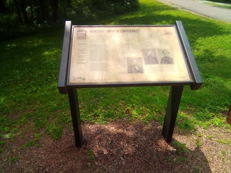 Kentucky: Union Or Confederate? Marker. Click for full size. Kentucky: Union Or Confederate? Marker image. Click for full size.