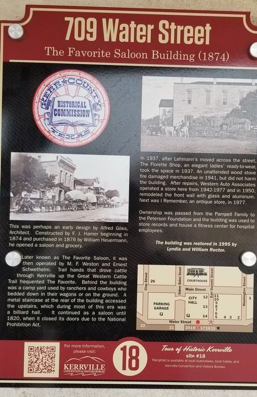 Favorite Saloon Building Marker. Click for full size. Favorite Saloon Building Marker image. Click for full size.