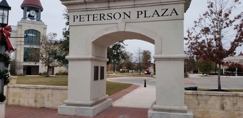 The Sid Peterson Marker image. Click for full size.