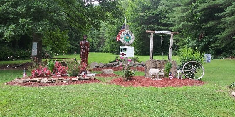 The Real McCoy Homestead Uncovered Marker image. Click for full size.