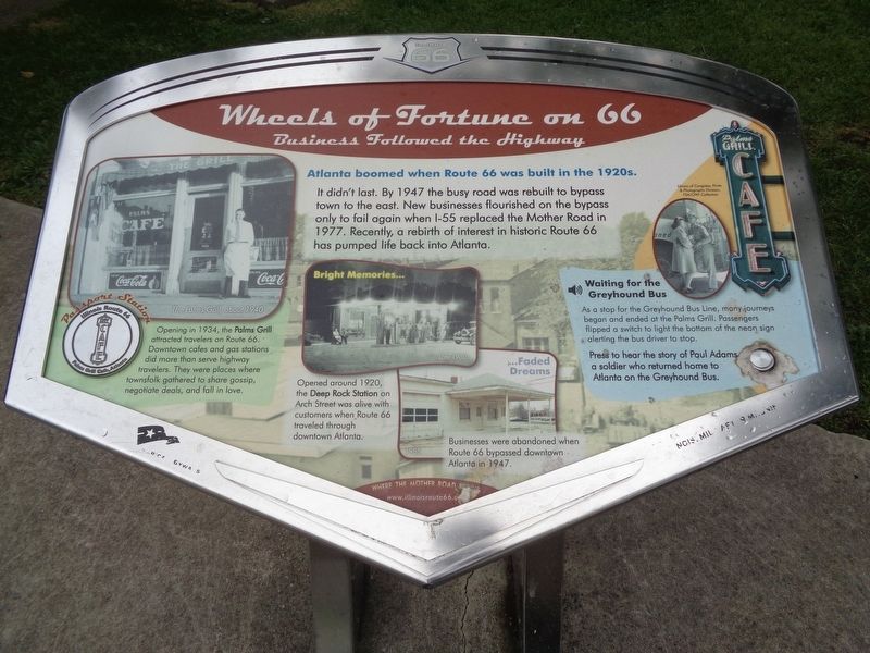 Wheels of Fortune on 66 Marker image. Click for full size.