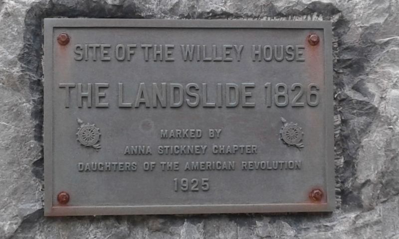 Site of the Willey House Marker image. Click for full size.