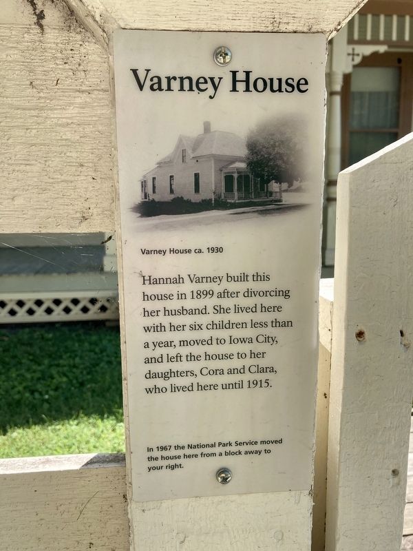Varney House Marker image. Click for full size.
