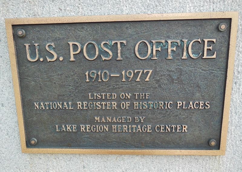 Old Post Office Museum Marker image. Click for full size.