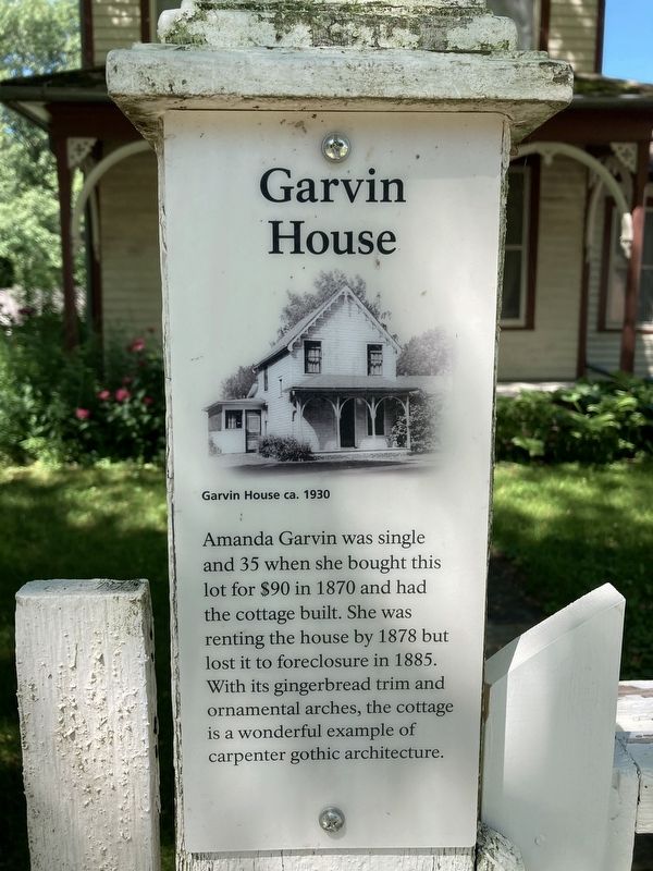 Garvin House Marker image. Click for full size.