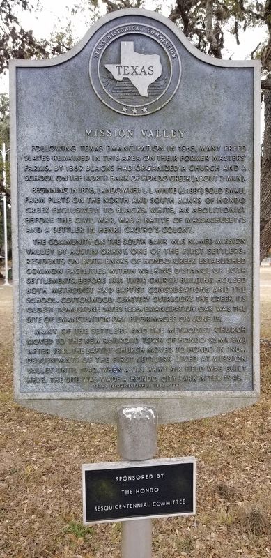 Mission Valley Marker image. Click for full size.