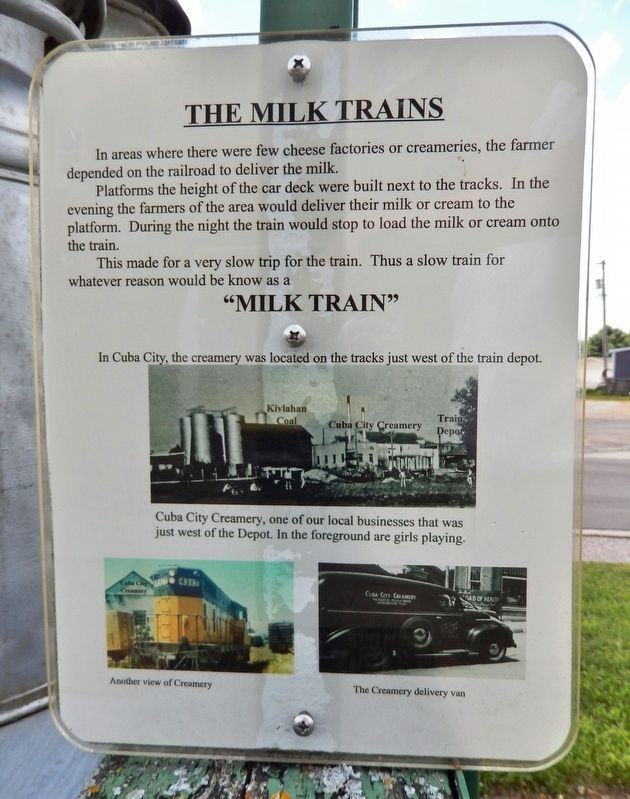 The Milk Trains Marker image. Click for full size.