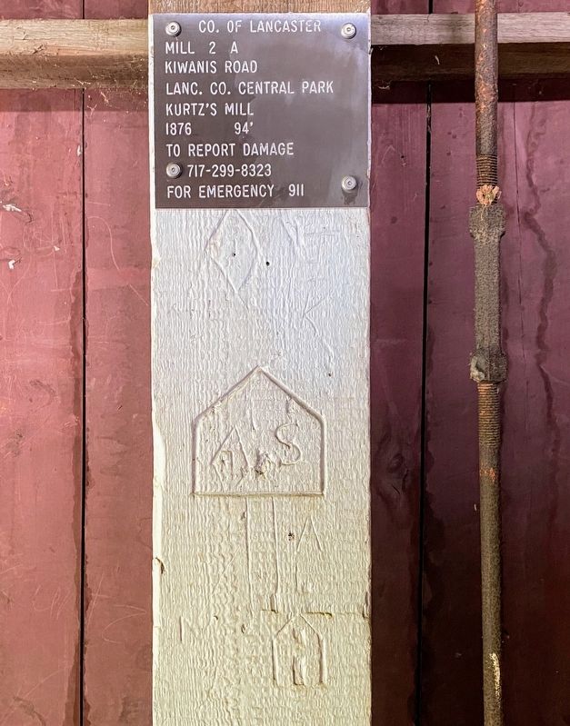 Plaque inside of bridge image. Click for full size.