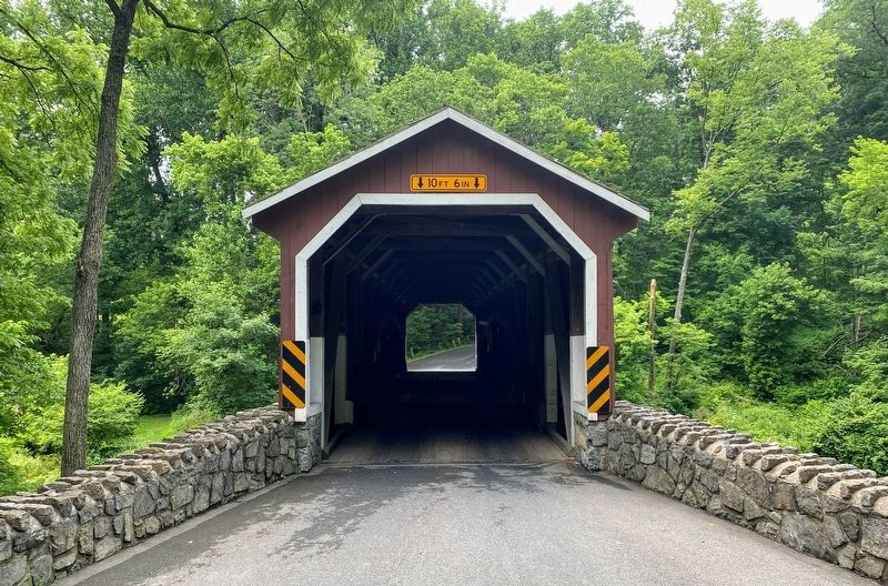 View of Kurtz's Mill Covered Bridge image. Click for full size.