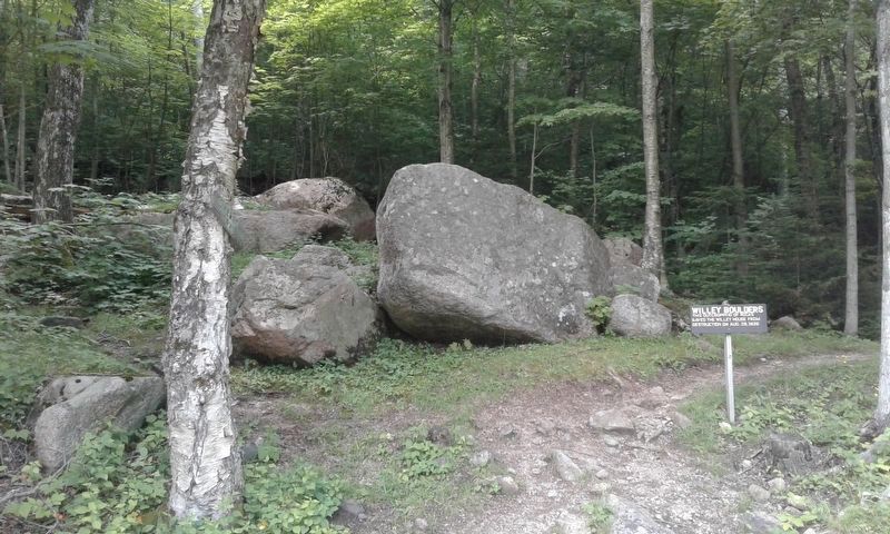 Willey Boulders Marker image. Click for full size.