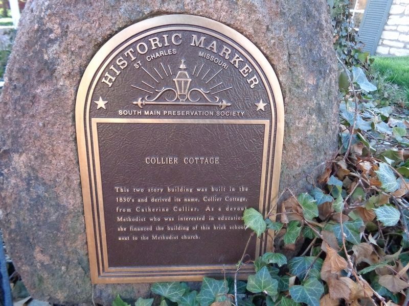 Collier Cottage Marker image. Click for full size.