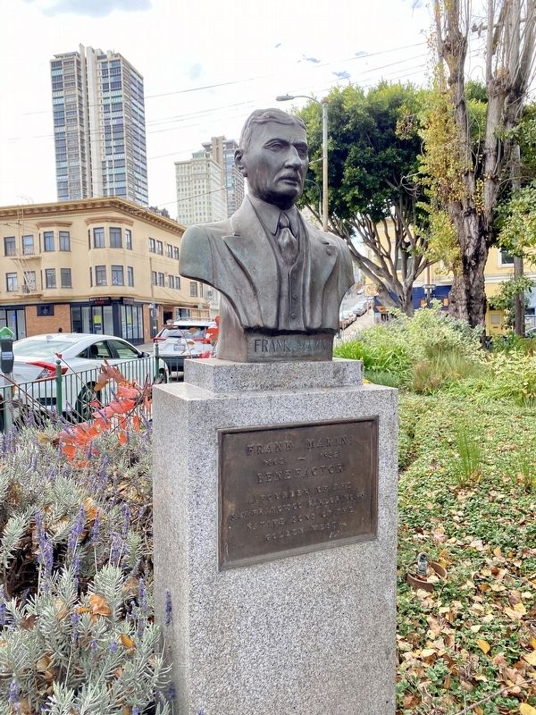 Frank Marini Marker - wide view. Click for full size. Frank Marini Marker - wide view image. Click for full size.