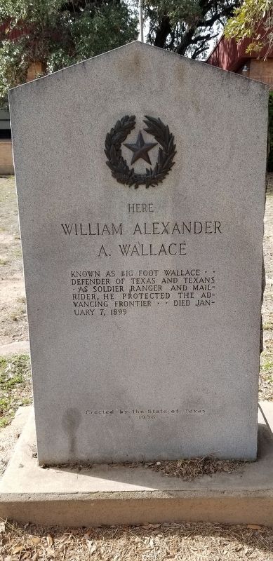 Here William Alexander A. Wallace Marker image. Click for full size.