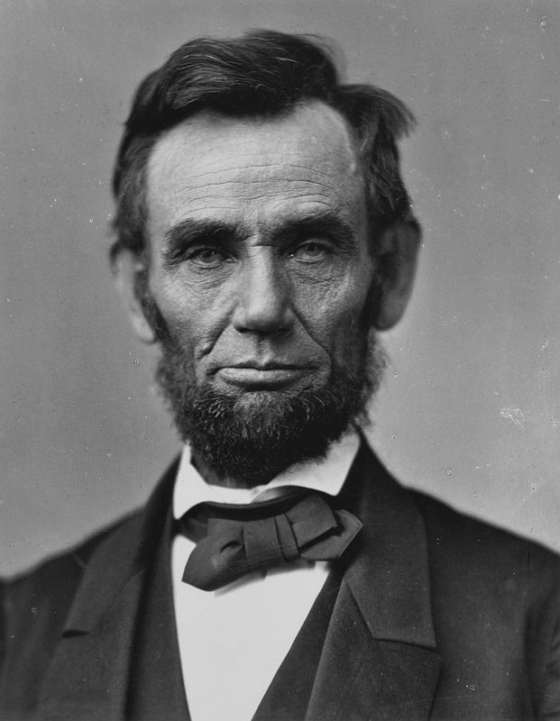 Abraham Lincoln. Click for full size. Abraham Lincoln image. Click for full size.