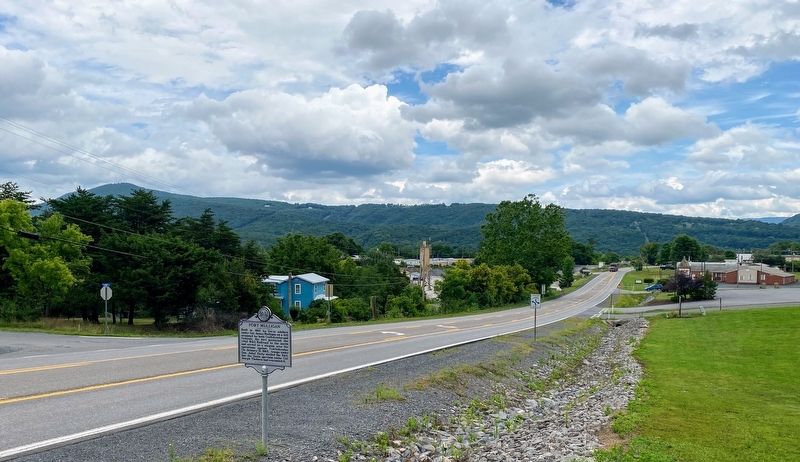 Fort Mulligan Marker and Surrounding Area image. Click for full size.