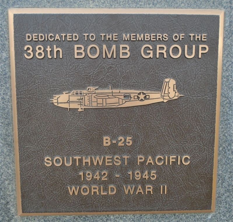 38th Bomb Group Marker image. Click for full size.