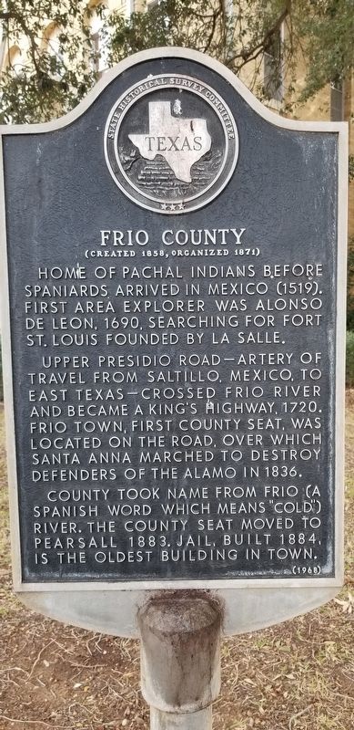 Frio County Marker image. Click for full size.