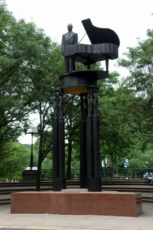 Edward Kennedy “Duke” Ellington memorial image. Click for full size.